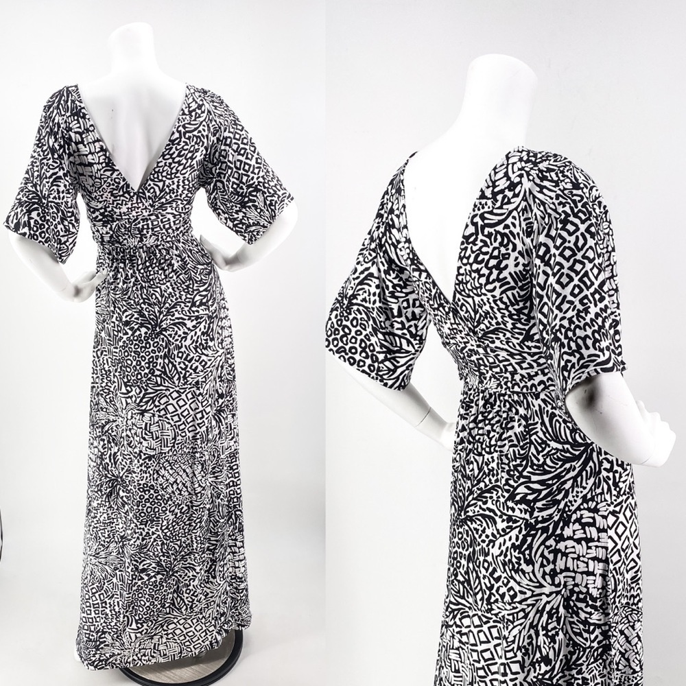 NWT LILLY PULITZER Parigi Maxi Dress, XXS - Picture 5 of 13
